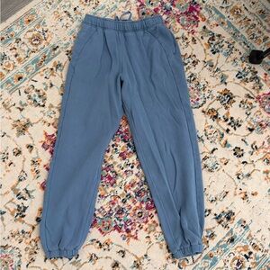 lululemon Blue Scuba Sweatpants